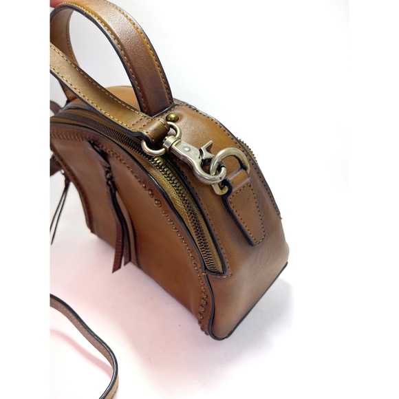 IVTG Genuine Leather Satchel Crossbody Bags Women Handmade Top Handle Handbag - Picture 3 of 7